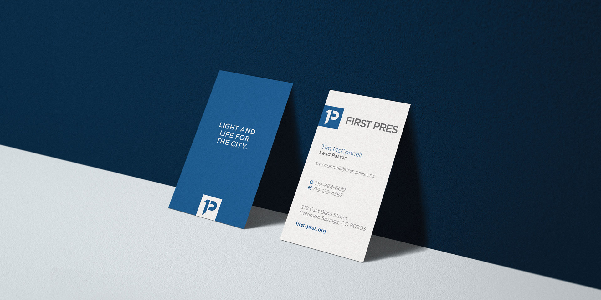 First Pres Branding – Business Cards