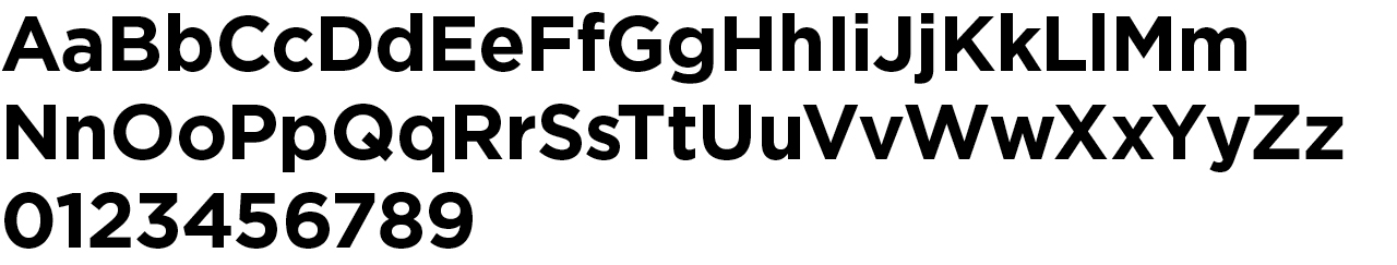 First Pres Corporate Typeface – Gotham Bold