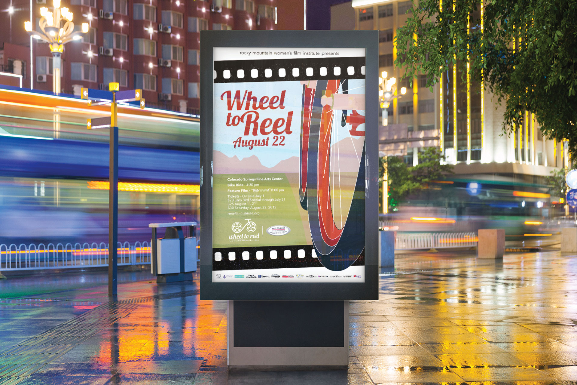 RMWFI Wheel to Reel Event Identity and Collateral – Poster