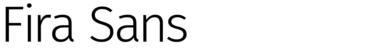 Code Wizards Corporate Typeface – Fira Sans